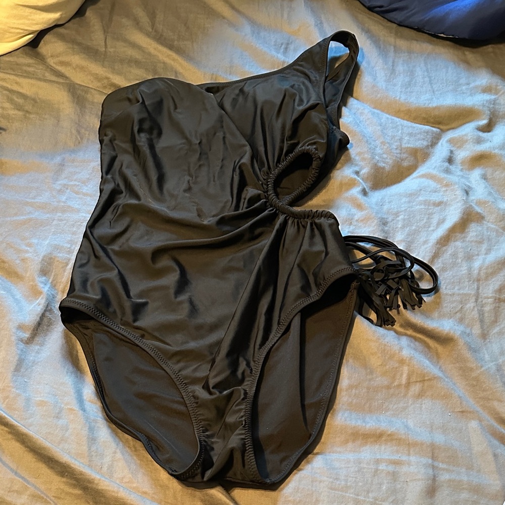 Aerie Elegant Black Swimsuit